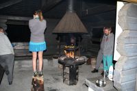 Учебные сборы, Финляндия(Лиекса).  Очередной вечер в беседке.
