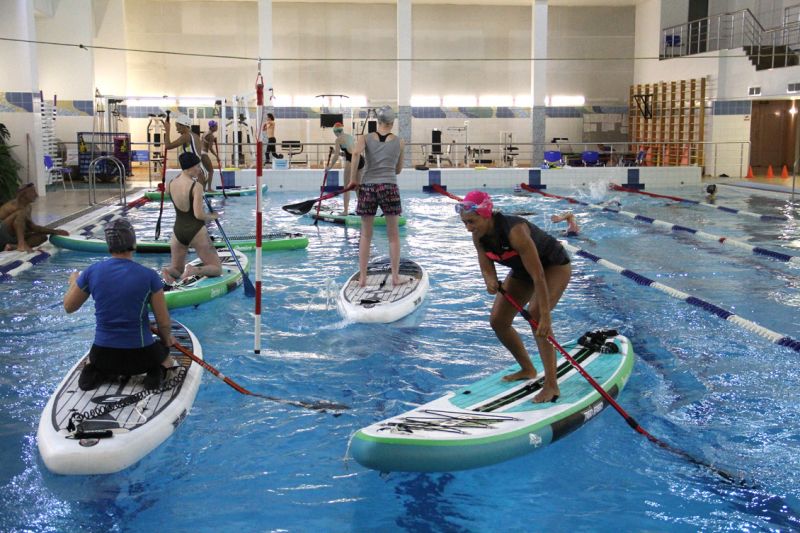 Спорт-SUP-вечеринка в ДФК ПГУПС
