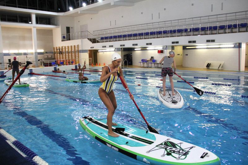 Спорт-SUP-вечеринка в ДФК ПГУПС