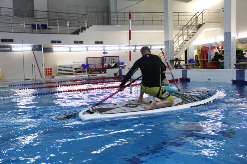 Спорт-SUP-вечеринка в ДФК ПГУПС