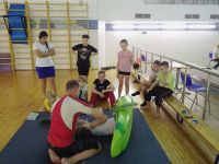 Детская группа каякинга, ноябрь-декабрь 2015.Техника эскимосского переворота