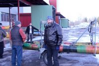 Поездка  за каяками в Финляндию. Погрузка каяков.