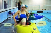 Открытый Чемпионат СПБ по фристайлу на гладкой воде в бассейнах 2014. 2я попытка в кат. К1-Ж