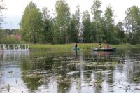 "Малая кругосветка" по Вуоксе. В р-не  п. Горы