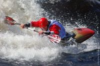 Чемпионат России по фристайлу на бурной воде 2011г.(Тивдия). Попытка Mc Nasty