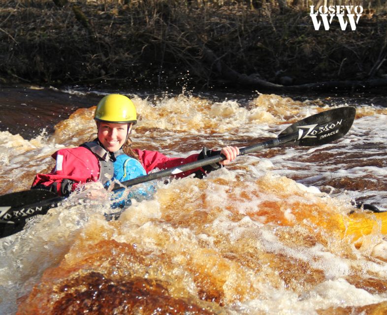 На р. Мга. Водички хватает!