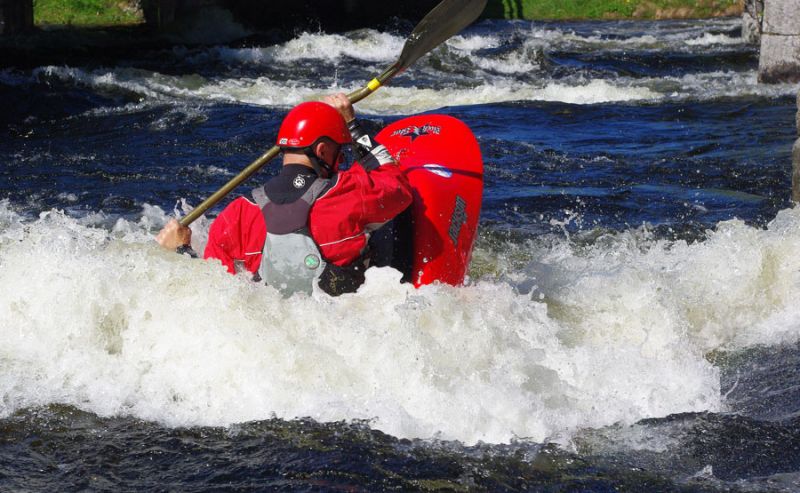 1-й этап кубка North Karelia freestyle paddling cup 2012. Выступление мужчин. 