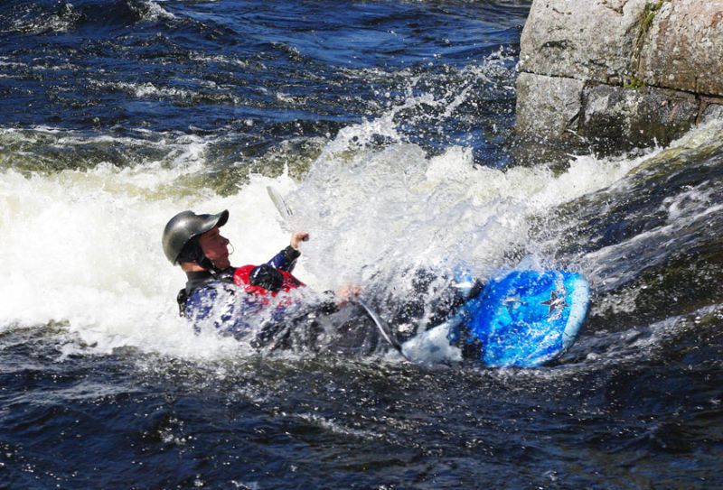 1-й этап кубка North Karelia freestyle paddling cup 2012. Выступление мужчин. 