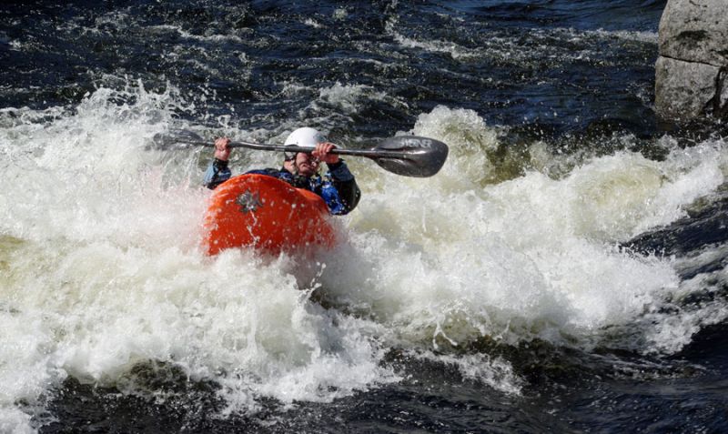 1-й этап кубка North Karelia freestyle paddling cup 2012. Выступление мужчин. 