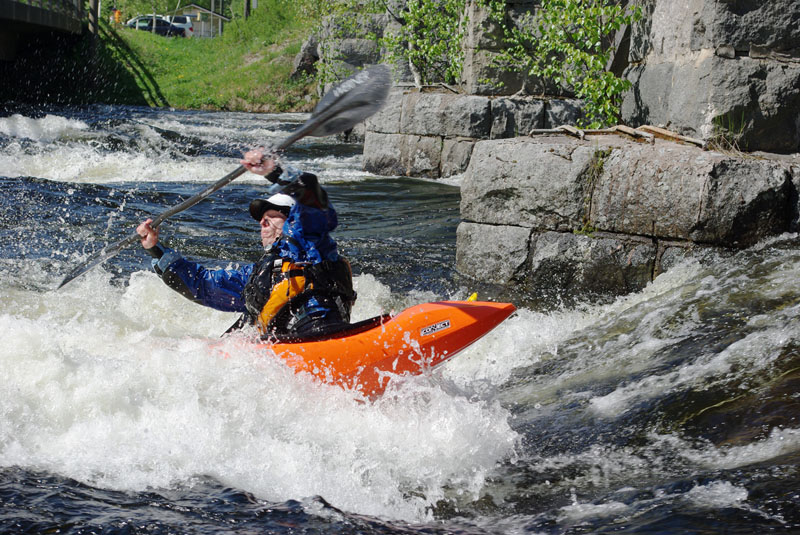 1-й этап кубка North Karelia freestyle paddling cup 2012. Выступление мужчин. 