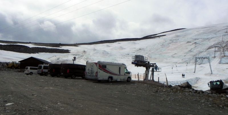 Выезд в Норвегию, 2013. Восхождение на самую высокую вершину Норвегии.