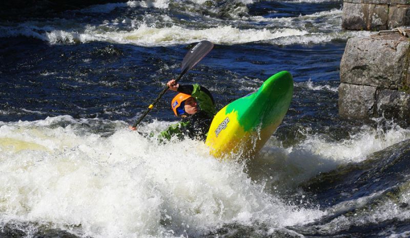 1-й этап кубка North Karelia freestyle paddling cup 2012. Выступление мужчин. 