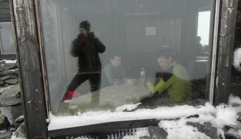 Выезд в Норвегию, 2013. Восхождение на самую высокую вершину Норвегии.