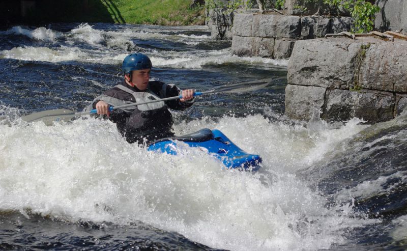 1-й этап кубка North Karelia freestyle paddling cup 2012. Выступление мужчин. 