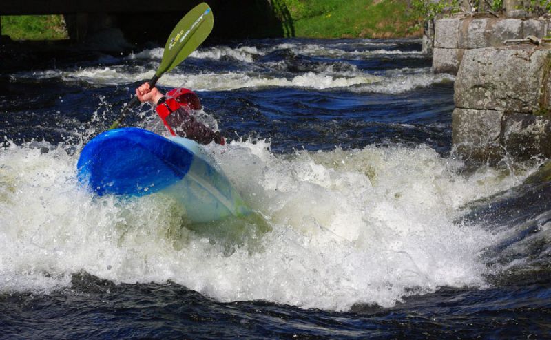 1-й этап кубка North Karelia freestyle paddling cup 2012. Выступление мужчин. 