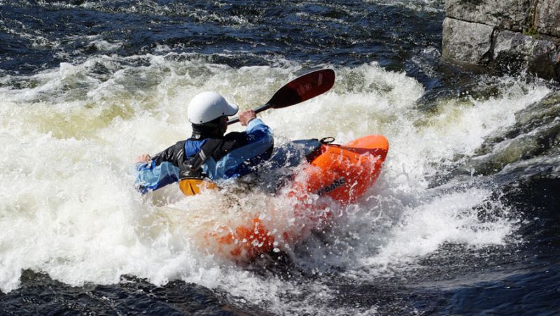1-й этап кубка North Karelia freestyle paddling cup 2012. Выступление мужчин. 