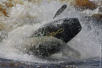 Чемпионат России по фристайлу на бурной воде 2011г.(Тивдия). Летаем!