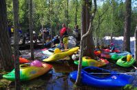 2-й этап кубка North Karelia freestyle paddling cup 2012. Перед стартом.