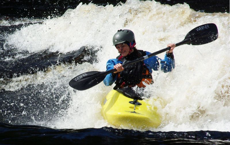 2-й этап кубка North Karelia freestyle paddling cup 2012. Выступление девушек. 