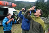 Ежегодный выезд в Норвегию, 2012г. Лечение тапочками. 