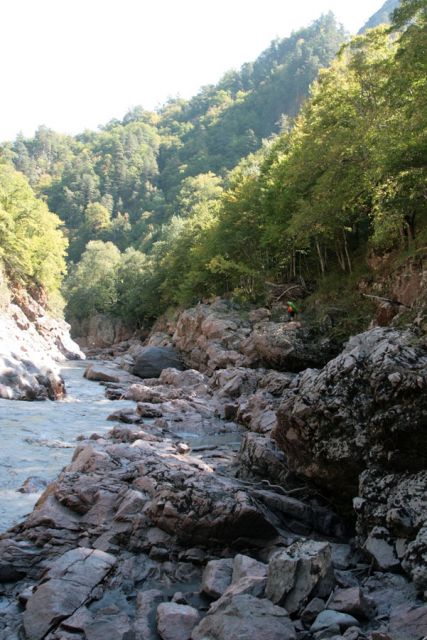Осенний Кавказ, р. Белая(Гранитный).