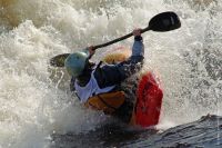 Чемпионат России по фристайлу на бурной воде 2011г.(Тивдия). Попытка Back Blunt