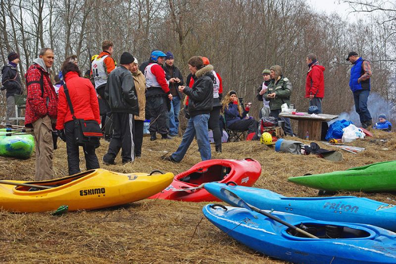 Кубок Открытия Сезона 2011, р. Мга. Небольшой перерыв в соревнованиях.