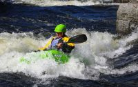 1-й этап кубка North Karelia freestyle paddling cup 2012. Выступление девушек. 