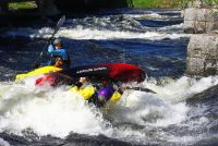 1-й этап кубка North Karelia freestyle paddling cup 2012. Выступление девушек. 