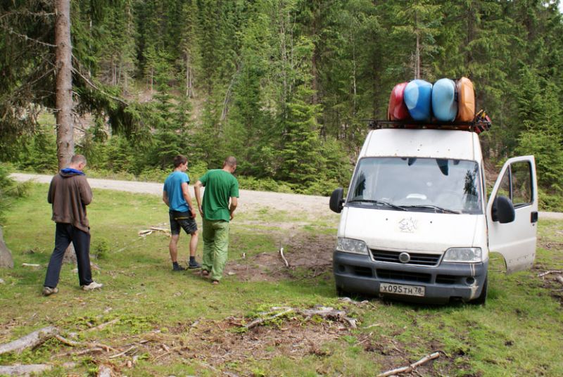 Ежегодный выезд в Норвегию, 2012г. Put in_е р.Asta 