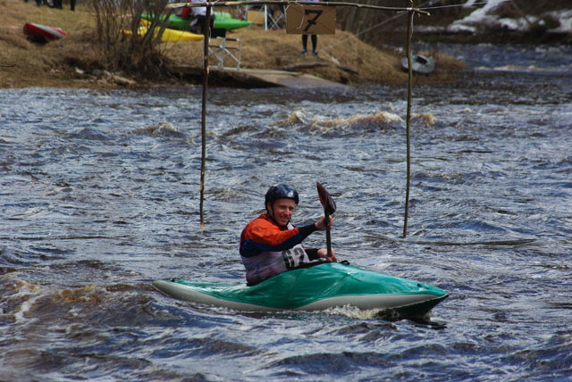 Соревнования КОС 2010, р. Мга