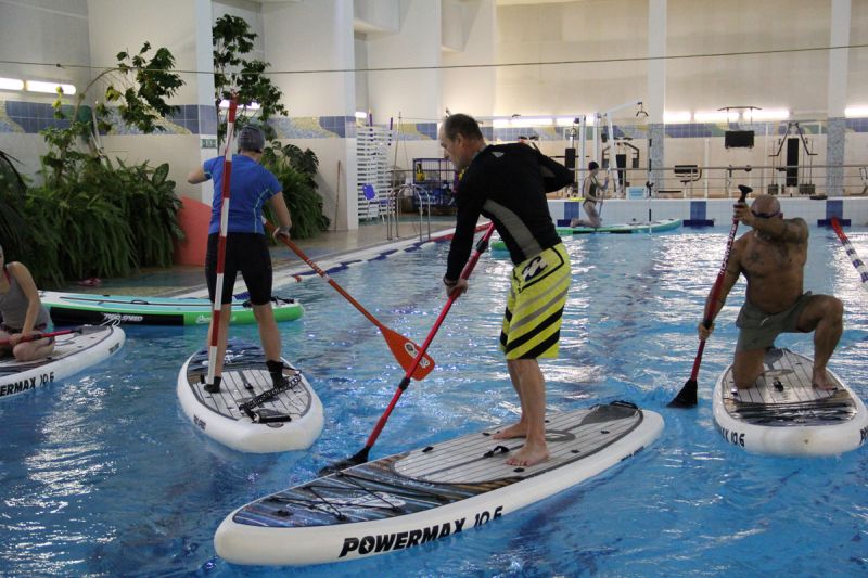 Спорт-SUP-вечеринка в ДФК ПГУПС