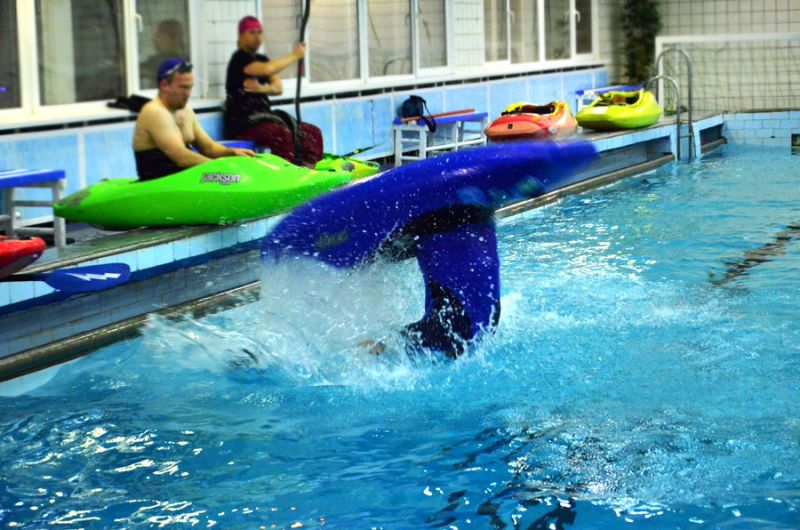 Открытый Чемпионат СПб по фристайлу на гладкой воде. Квалификация 3я попытка в кат. К1-М