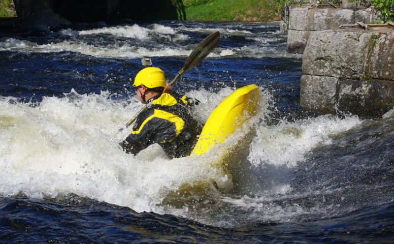 1-й этап кубка North Karelia freestyle paddling cup 2012. Выступление мужчин. 