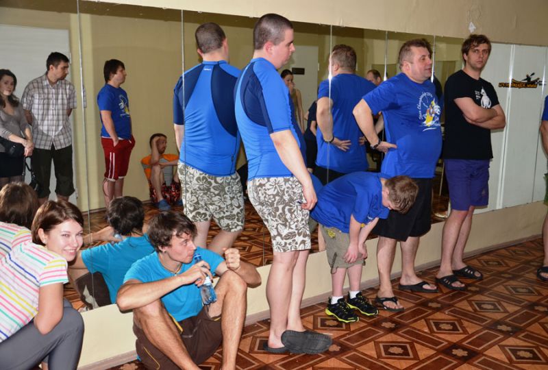 Открытый Чемпионат СПб по фристайлу на гладкой воде 2014. Брифинг по правилам судейства. 