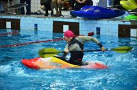 Открытый Чемпионат СПБ по фристайлу на гладкой воде в бассейнах 2014. 1я попытка в кат. К1-Ж
