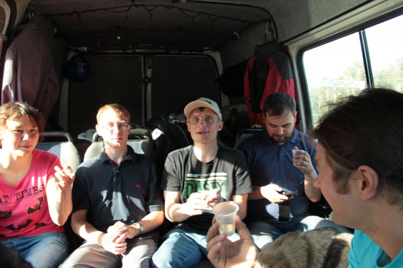 Осенний Кавказ(р. Белая) 2015. В дороге