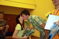 2-й этап "Зимнего Кубка СПб" (акробат. фристайл в бассейнах). 1-е место в группе "Продвинутые".