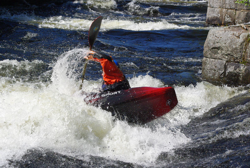 1-й этап кубка North Karelia freestyle paddling cup 2012. Выступление мужчин.