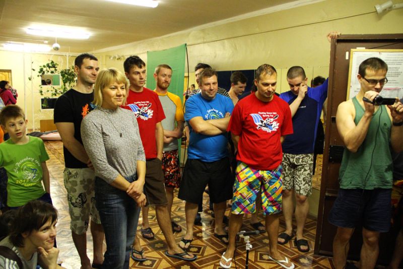 Открытый Чемп. СПб по фристайлу на гладкой воде 2013. Брифинг по правилам судейства