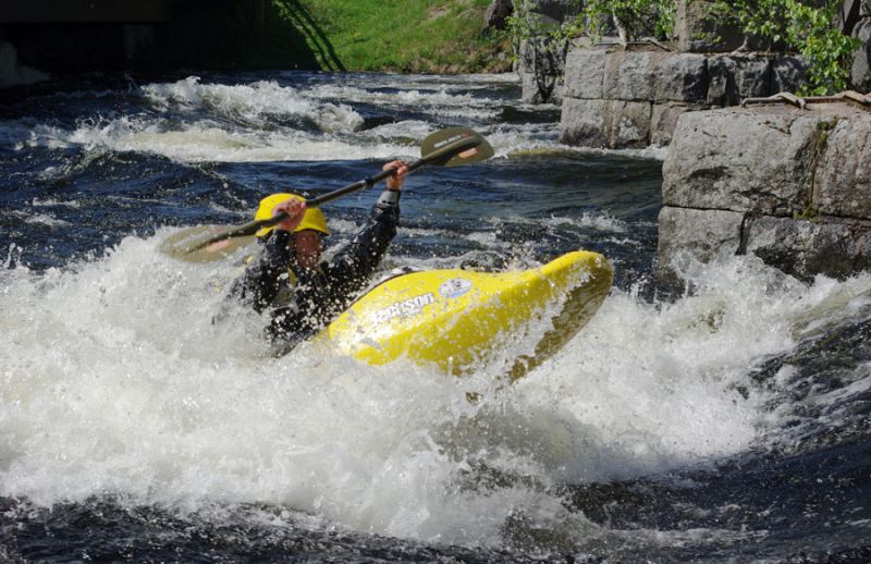 1-й этап кубка North Karelia freestyle paddling cup 2012. Выступление мужчин. 