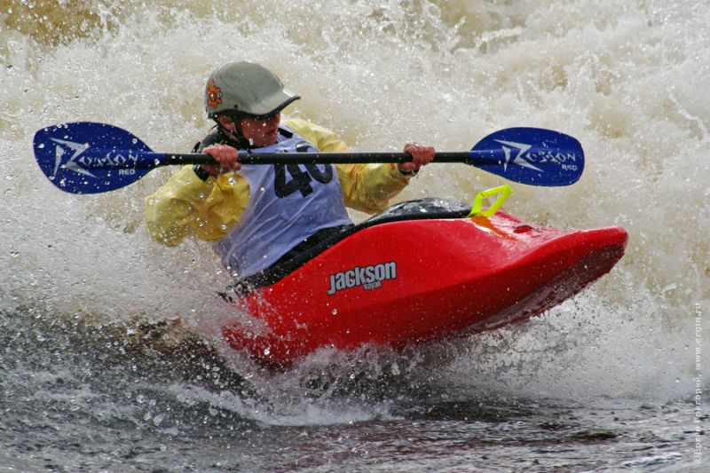 Чемпионат России по фристайлу на бурной воде 2011г.(Тивдия). 