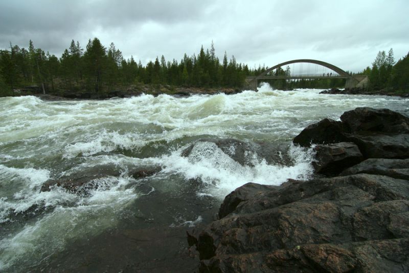 ШВЕЦИЯ, Piteälven (Trollforsarna), 2012.