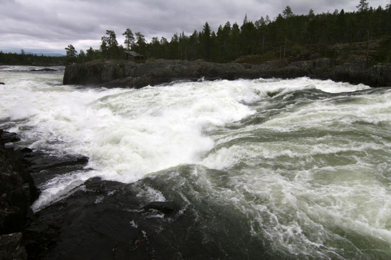 ШВЕЦИЯ, Piteälven (Trollforsarna), 2012.