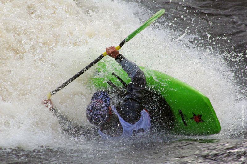 Чемпионат России по фристайлу на бурной воде 2011г.(Тивдия).