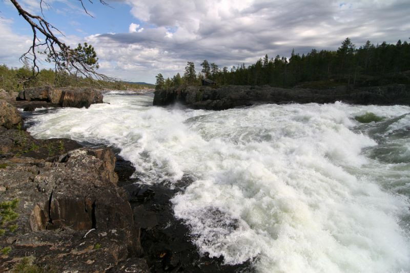 ШВЕЦИЯ, Piteälven (Trollforsarna), 2012.