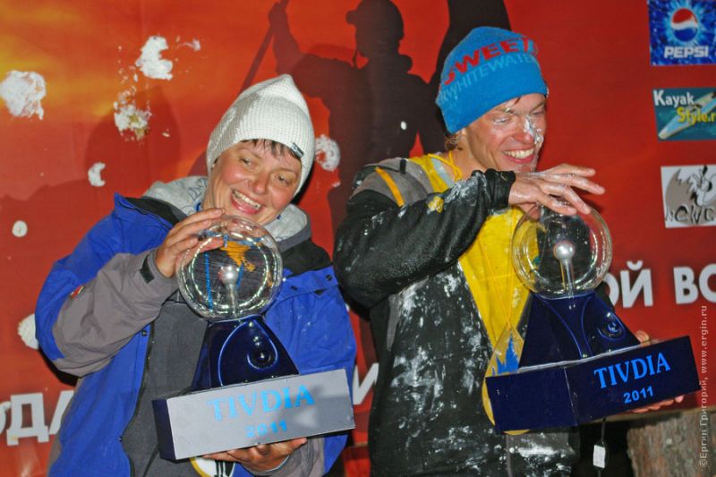 Чемпионат России по фристайлу на бурной воде 2011г.(Тивдия). В торте.