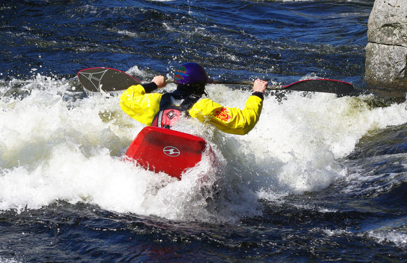 1-й этап кубка North Karelia freestyle paddling cup 2012. Выступление девушек. 