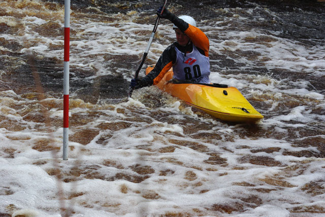 Соревнования КОС 2010, р. Мга